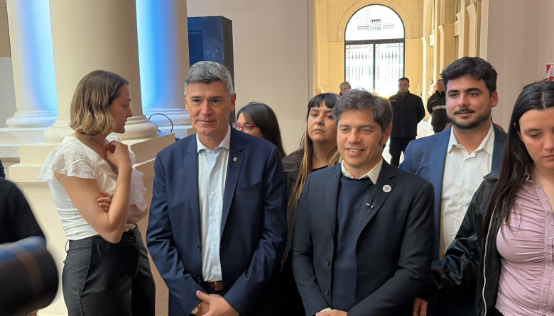 Daniel Passerini pasó por La Plata: foto con Alak y Kicillof con el impulso del “modelo Córdoba”
