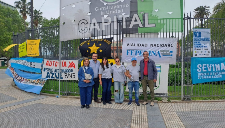 Intendentes y legisladores bonaerenses denunciaron el abandono vial del Gobierno nacional