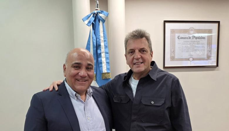 Sergio Massa y Juan Manzur se reunieron para analizar la crisis de las economías regionales