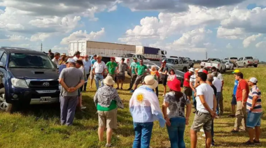 Arrancó el paro del campo