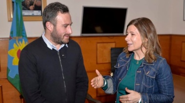 Ralinqueo recibió a Florencia Saintout en 25 de Mayo