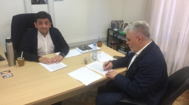 Santillán firmó un convenio con ANDIS