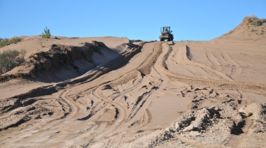 Continúan las obras en el camino cintura Monte Hermoso- Sauce Grande