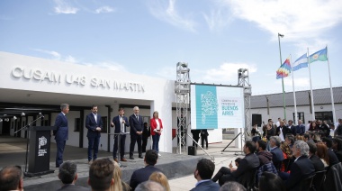 Kicillof inauguró aulas en la Unidad Penitenciaria 48 de San Martín