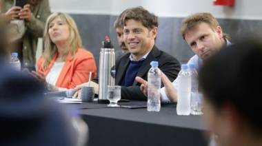 Kicillof escuchó al sector industrial en tierras opositoras