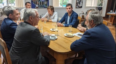 El intendente se reunió con el presidente del Consejo de la Magistratura bonaerense