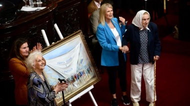 El Senado bonaerense homenajeó a Madres y Abuelas de Plaza de Mayo