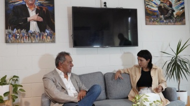 ¿Guiño a La Cámpora?: Scioli se reunió con la intendenta de Quilmes