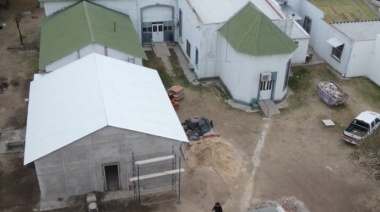 Avanza la obra de ampliación en el Hogar Municipal