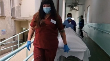 Se incorporó el primer equipo de camilleras mujeres a un hospital
