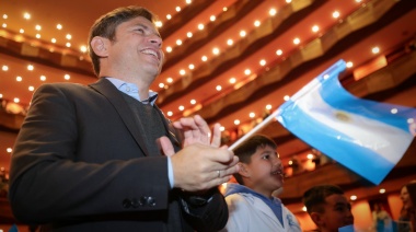 Kicillof homenajeó a Belgrano y lo destacó como ejemplo de "rebeldía y patriotismo"