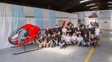Una pyme argentina exportará el primer helicóptero ultraliviano a Alemania