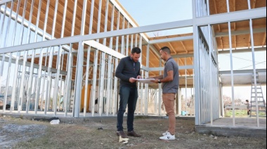 Ralinqueo inspeccionó el avance de las obras en los centros de desarrollo infantil