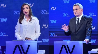 Debate: Rossi y Villarruel van al segundo round