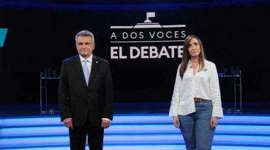 Con cruces picantes, Rossi y Villaruel calentaron la cancha en el debate de vices