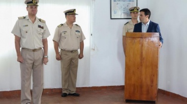 Lanús dijo presente en el acto de cambio de mando de la prefectura naval
