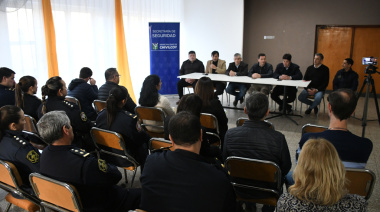 Britos presentó una mesa especial para combatir estafas virtuales y proteger a los vecinos