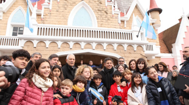 Alak y Kicillof inauguraron obras en la República de los Niños con críticas a Milei