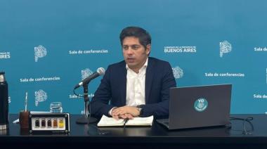 Kicillof criticó a Milei por su posición sobre el tema YPF