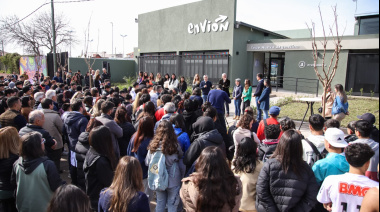 Ferraresi muestra el "modelo Avellaneda": gestión, inversión y un duro mensaje a Milei