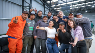 Desde Quilmes, Máximo Kirchner llamó a votar a Fuerza Patria en Provincia y Nación