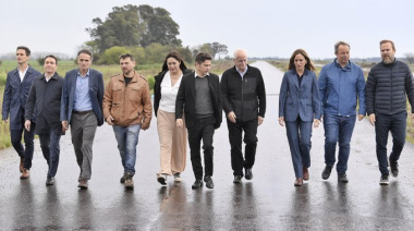 Kicillof: “En octubre, la única boleta que garantiza obras es la de Fuerza Patria”