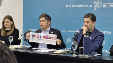 Axel Kicillof con la Boleta Única de Papel: “La elección de octubre que organiza Milei va a salir el doble”
