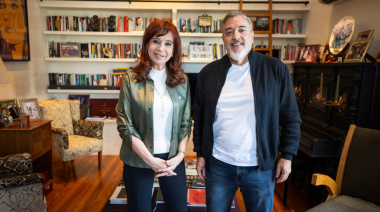 Nueva estatalidad: Aguiar se reunió con Cristina en la precia de la jornada “El Estado que viene”