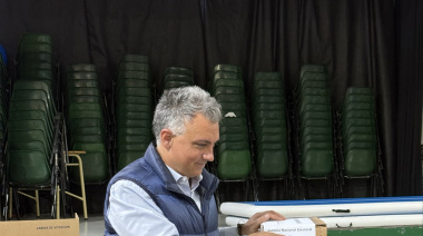 Votó Sebastián Pareja: “Somos la única fuerza capaz de ganarle al kirchnerismo”