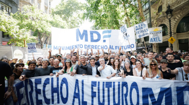 Kicillof en la marcha contra la reforma laboral: “Esta ley empeora la situación de la mayoría del pueblo”