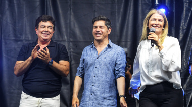 Cierre de año en La Matanza: Kicillof y Magario ratificaron la unidad y lanzaron la campaña por la presidencia
