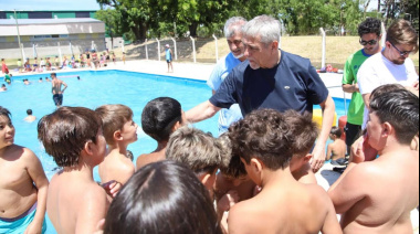 Gestión y territorio: Ferraresi recorrió la Colonia Municipal 2026