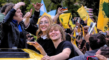 ¿Y el alcohol cero? influencer libertaria chocó contra un poste y dio 1,89 de alcoholemia