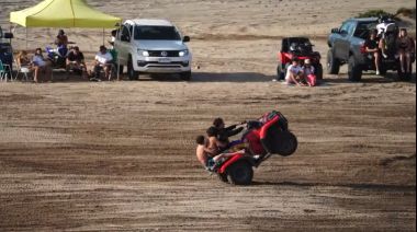 Luayza exige controles ante la ola de accidentes en las playas de Pinamar