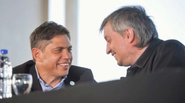 Máximo Kirchner propone a Axel Kicillof para presidir el PJ Bonaerense