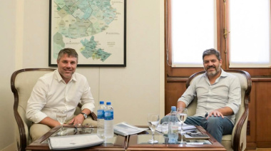 Hourcade se mueve en La Plata para asegurar el Parque Industrial de Magdalena