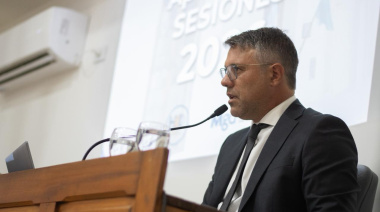 Hourcade abrió el año legislativo con dos ejes centrales en su discurso: los detalles