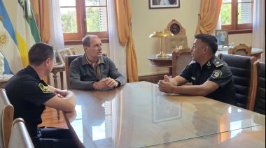 Stadnik activa la agenda de seguridad con la nueva conducción policial