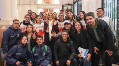 Magario sale a defender la salud pública del ajuste nacional