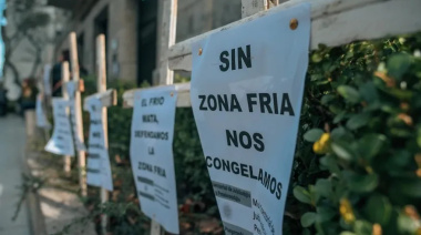 Intendentes marchan al Senado para reclamar por la eliminación de la Zona Fría