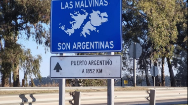 Los edificios públicos bonaerenses deberán colocar carteles que indiquen la distancia con Malvinas