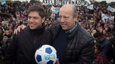 Para Paredi, “en época de Mundial, hay que darle la pelota al 10, que es Axel Kicillof”