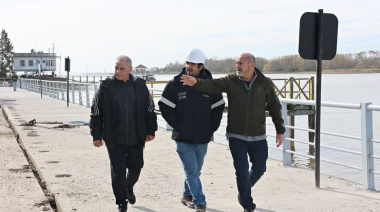 Paquete de obras millonario: Secco impulsa la transformación de Isla Santiago