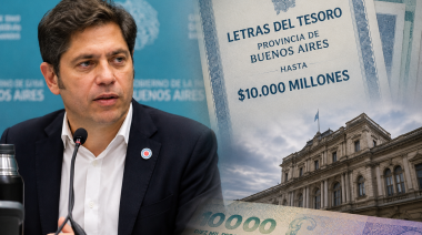 En medio de la pelea por los fondos, Kicillof sale a buscar financiamiento de corto plazo