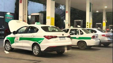 Taxistas exigen declarar al GNC “insumo esencial” para blindarse ante los cortes por el frío