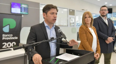 Kicillof le cedió al massismo un lugar clave en el Banco Provincia