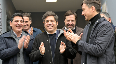 Kicillof pasó por Morón, un territorio que agudiza el conflicto con el cristinismo