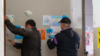 Con los chicos de vacaciones, Ensenada acelera una obra clave en educación