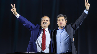 Kicillof pega el faltazo a la foto de unidad que preparó Quintela en La Rioja