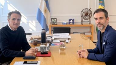 Petrecca se reunió con Gabriel Katopodis por obras de vivienda y consolida su perfil territorial